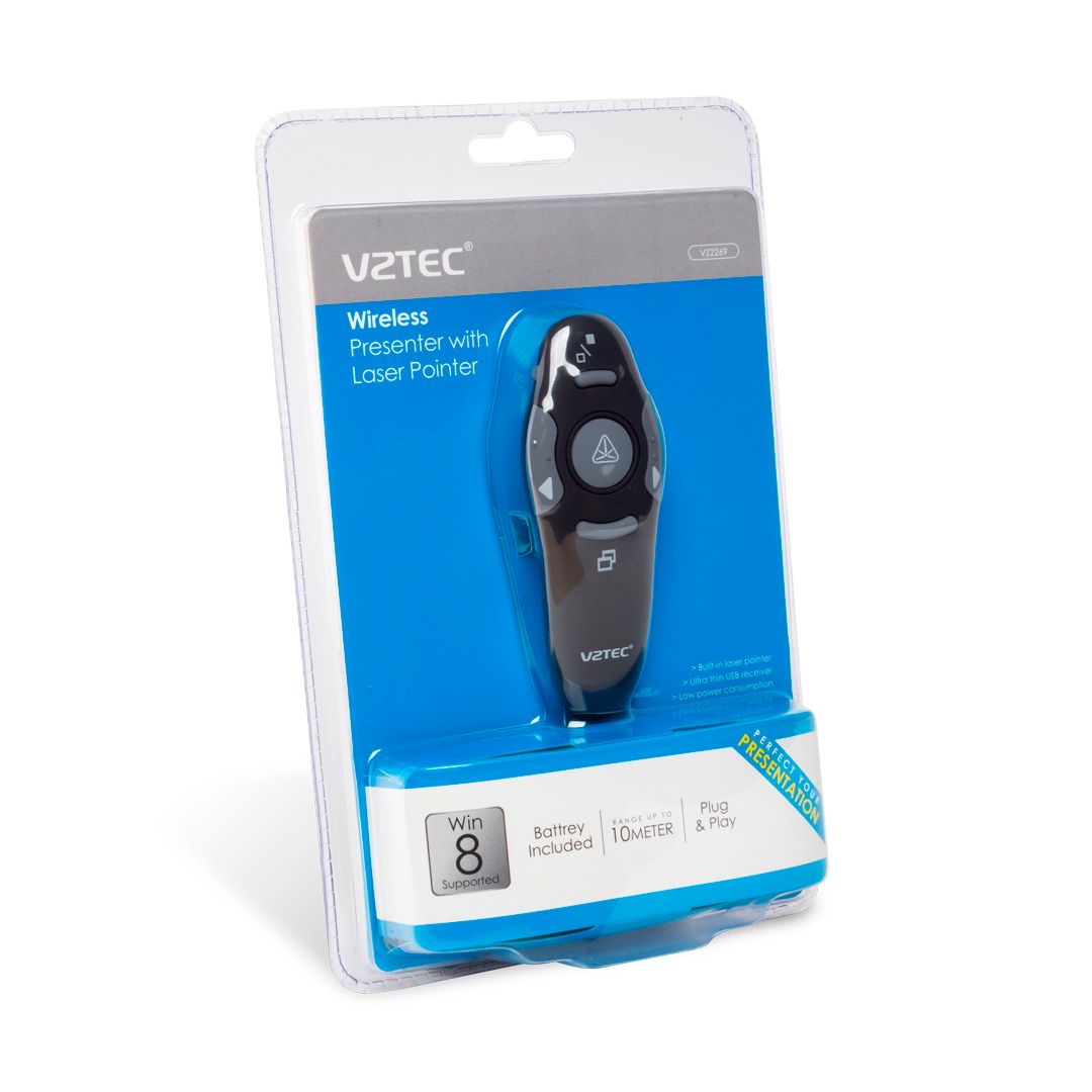 Презентер VZTEC WP2267 USB 2.0, чёрный / null №3 oe.kz Презентер VZTEC WP2267 USB 2.0, чёрный / null №3