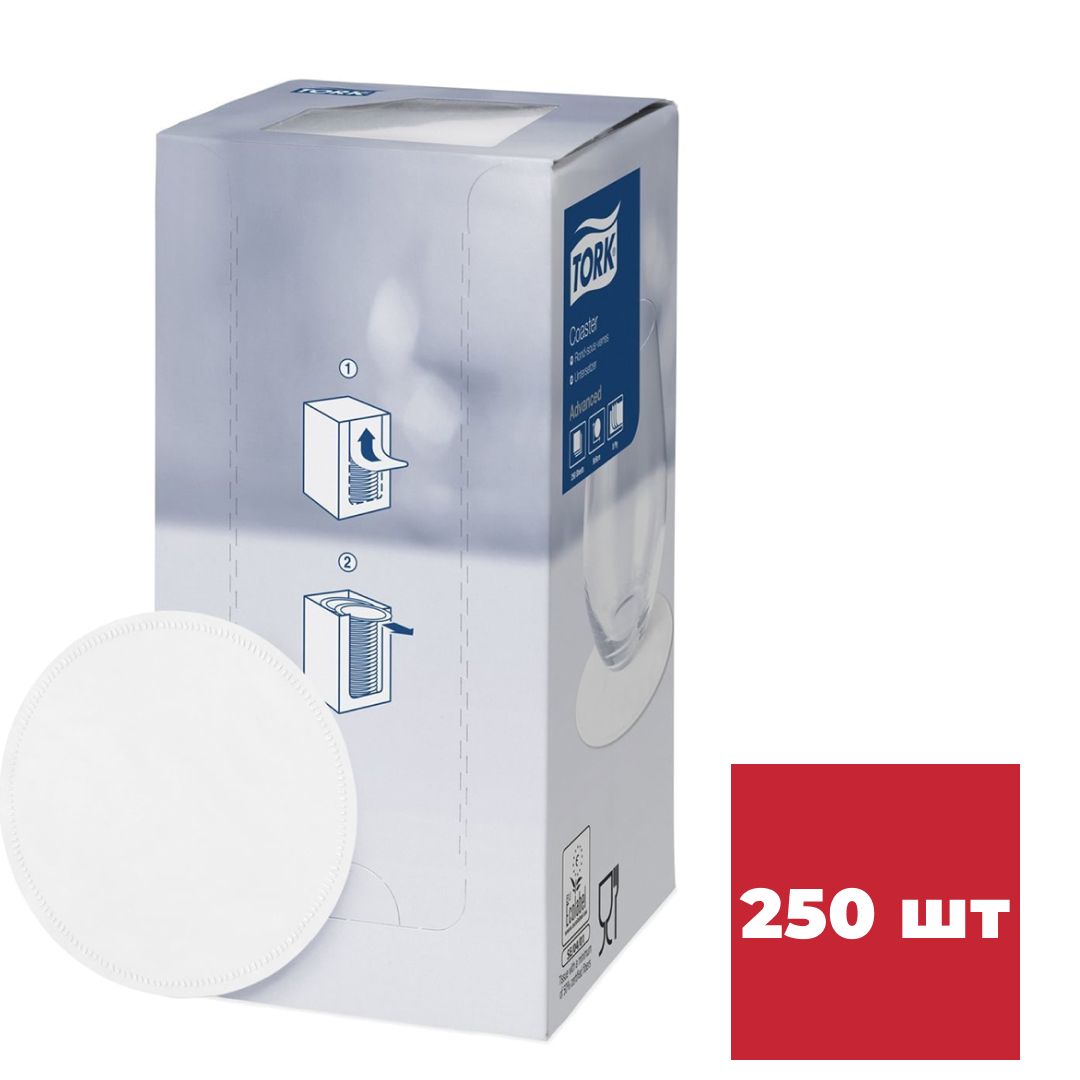 Костер Tork, белый / Салфетки бумажные oe.kz Костер Tork, белый / Салфетки бумажные