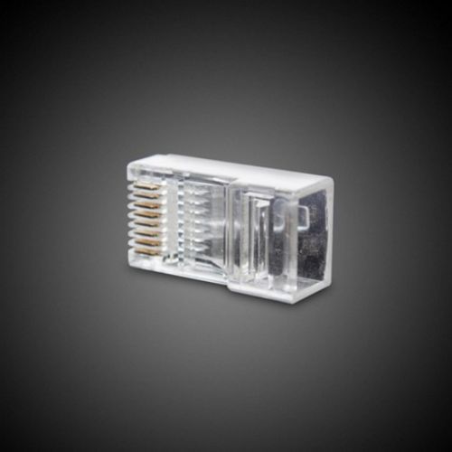 Коннектор RJ 45 SHIP S901A, тип разъёма: RJ 45, категория 5е, UTP, 100 шт/упак / Пассивное оборудование №3