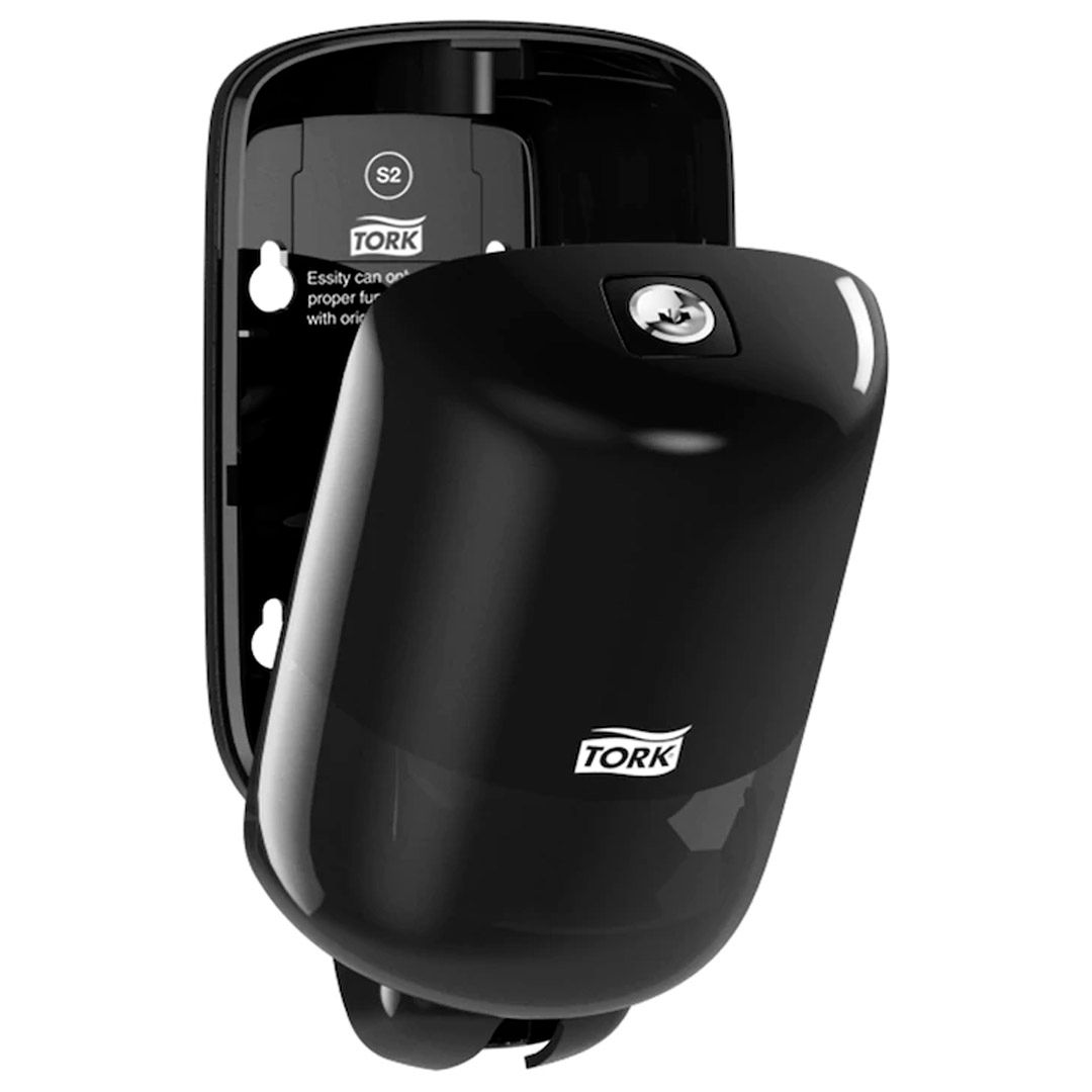 Мини диспенсер для жидкого мыла Tork Elevation, 475 мл, черный / Диспенсеры для жидкого мыла №3
