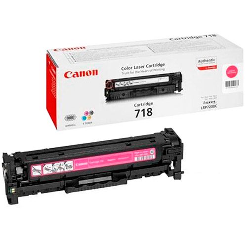 Картридж оригинальный Canon 718M для LBP7200/7660/7680/MF8330/8340/8350/8360/8380, пурпурный / null