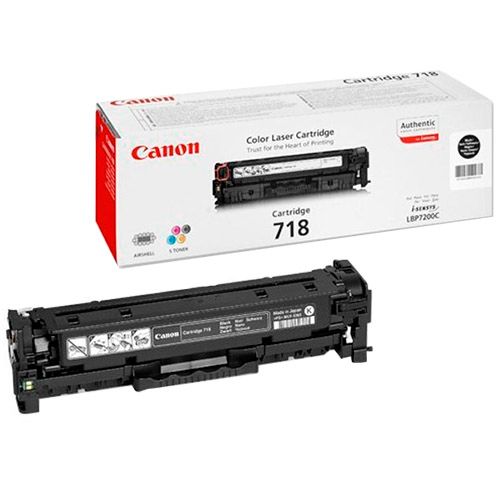Картридж оригинальный Canon 718 BK для LBP7200/7660/7680/MF8330/8340/8350/8360/8380, черный / Картриджи черные oe.kz Картридж оригинальный Canon 718 BK для LBP7200/7660/7680/MF8330/8340/8350/8360/8380, черный / Картриджи черные