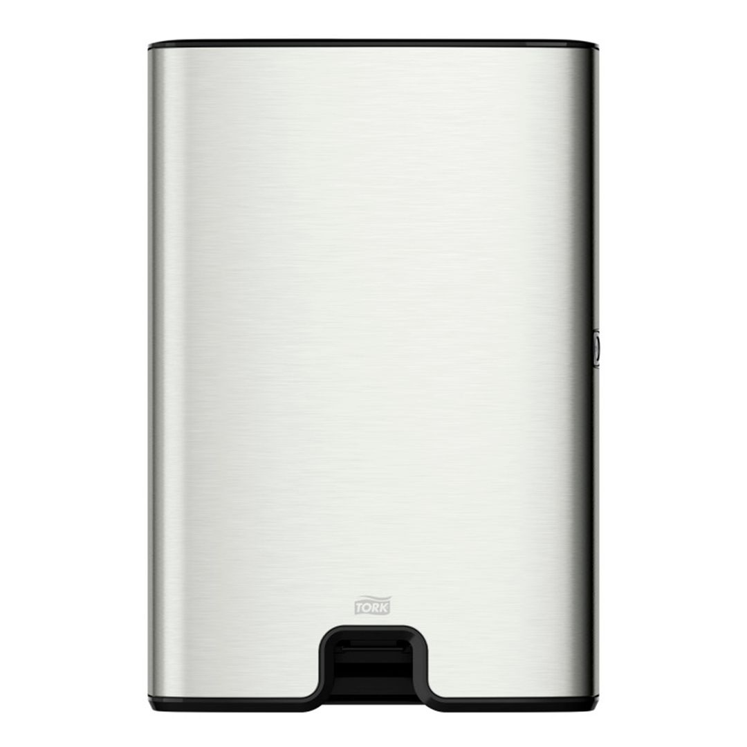 Диспенсер для полотенец Tork "Xpress", сложение ZZ, металл/ пластик, стальной / Диспенсеры для полотенец