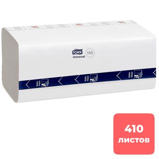 Қағаз сүлгілер Tork "Peak Serve", 410 дана, 1 қабатты, 20*22 см, V-бүктелу, ақ / Диспенсерлерге арналған сүлгілер