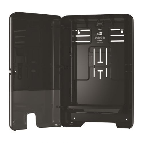 Қағаз сүлгілерге арналған диспенсер Tork, Interfold бүктеп салу, пластик, қара / Сүлгілерге арналған диспенсерлер №3 oe.kz Қағаз сүлгілерге арналған диспенсер Tork, Interfold бүктеп салу, пластик, қара / Сүлгілерге арналған диспенсерлер №3