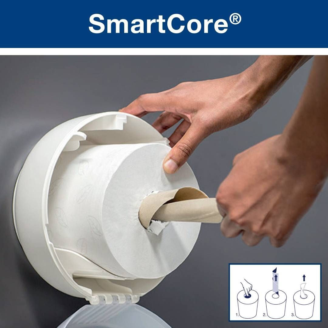 Диспенсер для рулонной туалетной бумаги Tork "SmartOne", пластик, черный / Диспенсеры для туалетной бумаги №5 oe.kz Диспенсер для рулонной туалетной бумаги Tork "SmartOne", пластик, черный / Диспенсеры для туалетной бумаги №5