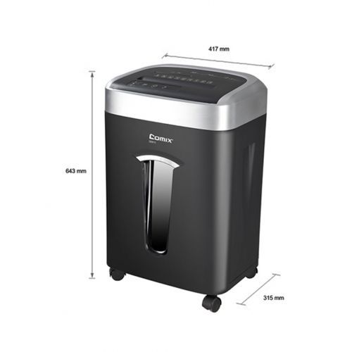 Уничтожитель документов Comix S6610 ("4" уровень секретности), 35 литров, 10 листов / Уничтожители документов №3