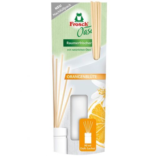 Освежитель воздуха Frosch "Апельсиновая роща", 90 мл, запаска / Освежители воздуха oe.kz Освежитель воздуха Frosch "Апельсиновая роща", 90 мл, запаска / Освежители воздуха