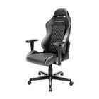 Игровое компьютерное кресло DX Racer OH/DH73/NG, эко-кожа и винил, черно-серое