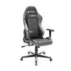 Игровое компьютерное кресло DX Racer OH/DH73/NG, эко-кожа и винил, черно-серое