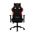 Игровое компьютерное кресло Aerocool AERO 1 Alpha BR, искусственная кожа, черно-красное