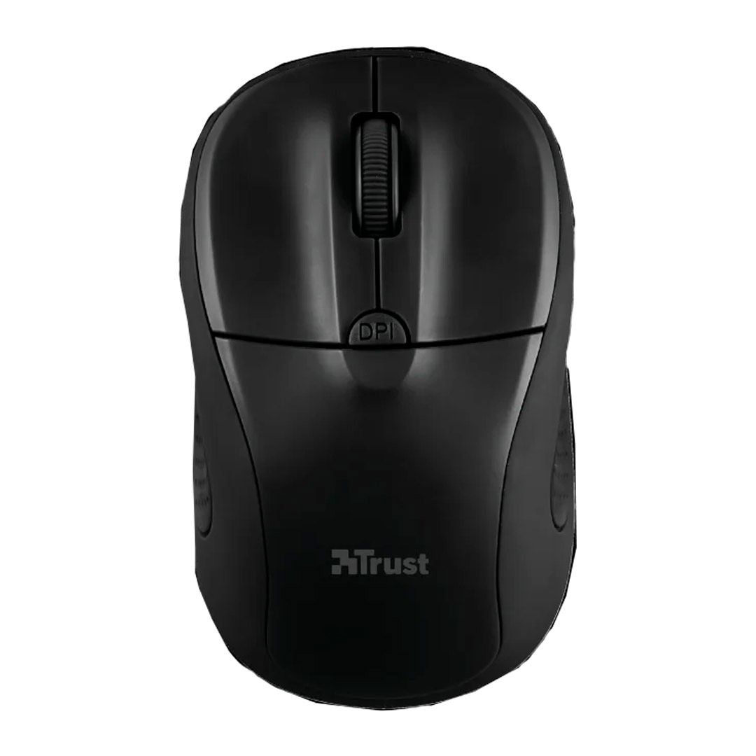 Мышь беспроводная оптическая Trust Primo, 4 кнопки, 1600 dpi, матовая, черная / Мыши беспроводные oe.kz Мышь беспроводная оптическая Trust Primo, 4 кнопки, 1600 dpi, матовая, черная / Мыши беспроводные