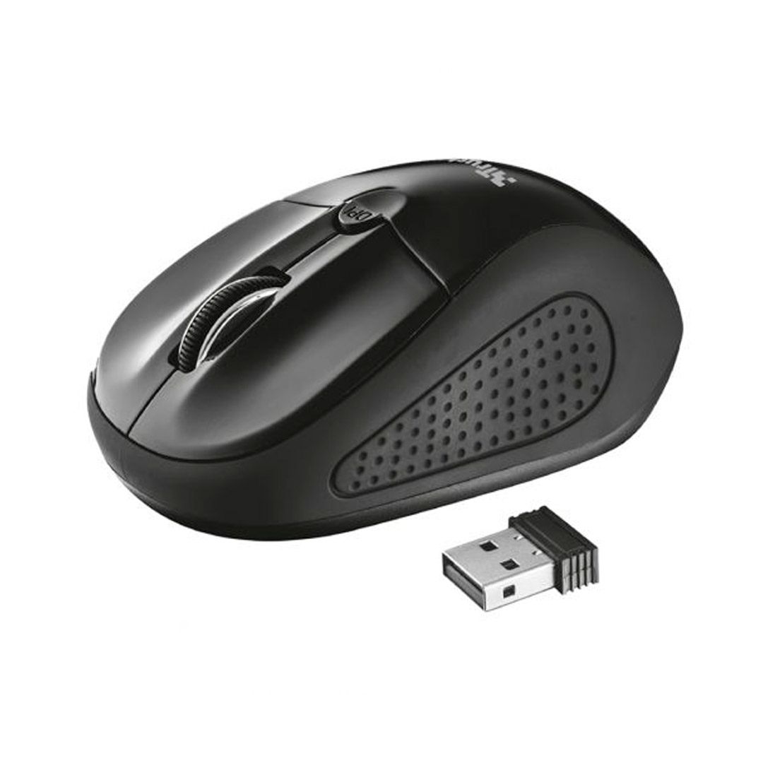 Мышь беспроводная оптическая Trust Primo, 4 кнопки, 1600 dpi, матовая, черная / Мыши беспроводные №4 oe.kz Мышь беспроводная оптическая Trust Primo, 4 кнопки, 1600 dpi, матовая, черная / Мыши беспроводные №4