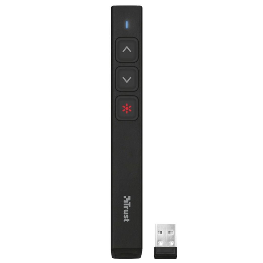 Презентер Trust Sqube, лазерный, беспроводной, USB 2.0, AAA, черный / null oe.kz Презентер Trust Sqube, лазерный, беспроводной, USB 2.0, AAA, черный / null