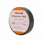Изоляционная клейкая лента Deluxe, ширина ленты 15 мм, длина намотки 20 м, черная