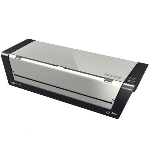Ламинатор Leitz iLAM Touch Turbo Pro, для формата А3, 80-250 мкм, 2000 мм/мин, серый / Ламинаторы