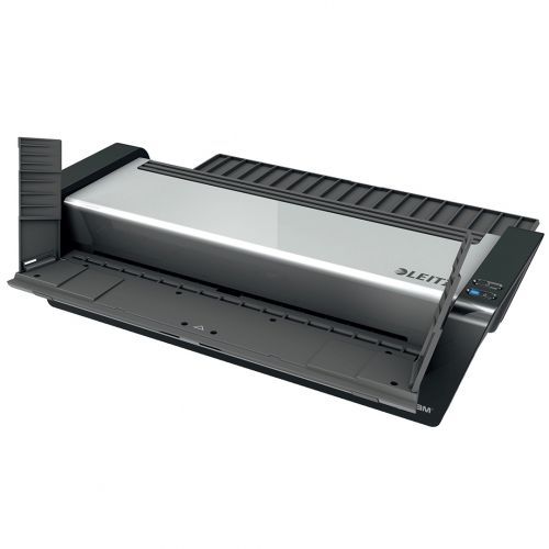 Ламинатор Leitz iLAM Touch Turbo Pro, для формата А3, 80-250 мкм, 2000 мм/мин, серый / Ламинаторы №4
