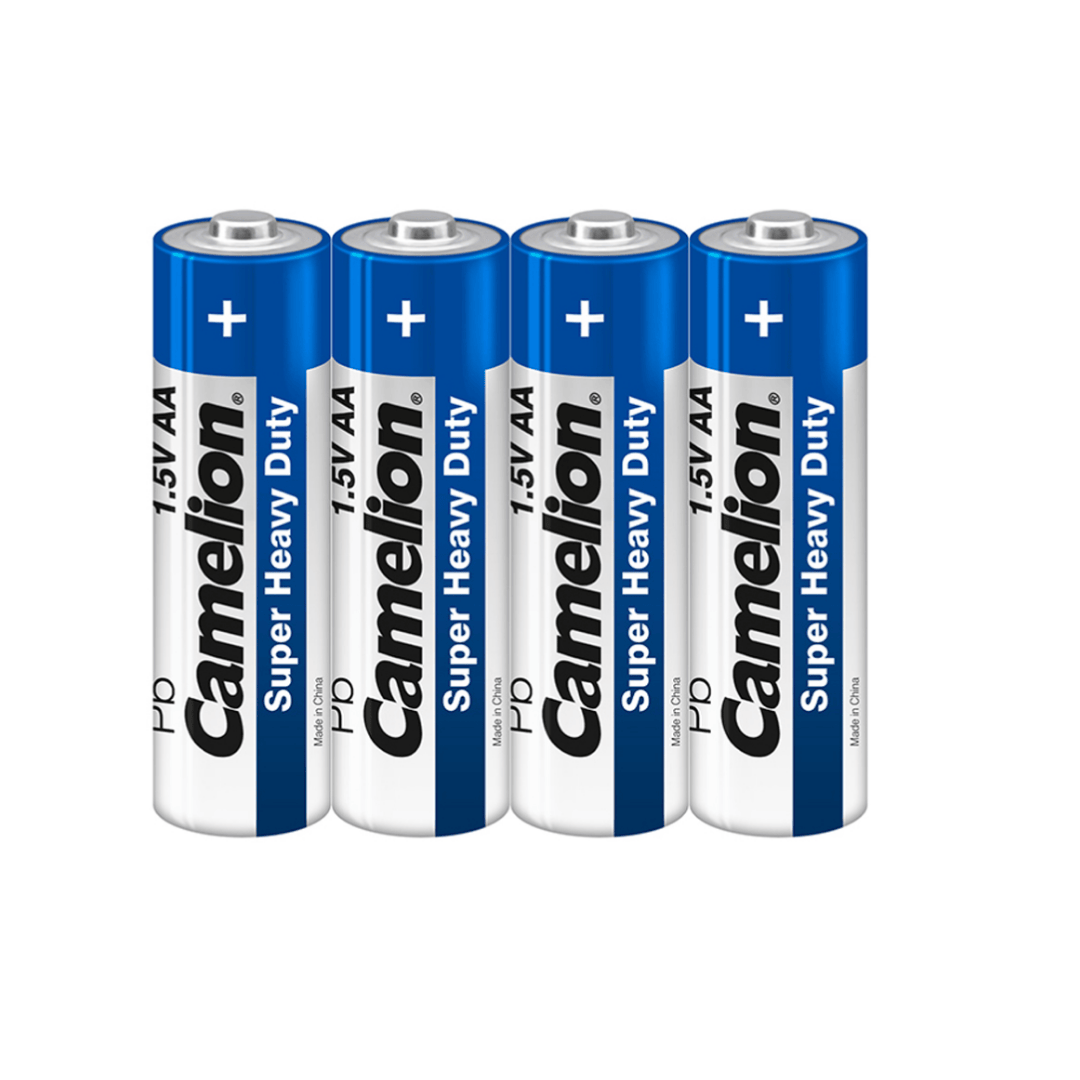 Батарейки Camelion Super Heavy Duty пальчиковые AA R6P-SP4B, 1.5V, 4 шт./уп, в пленке / Батарейки oe.kz Батарейки Camelion Super Heavy Duty пальчиковые AA R6P-SP4B, 1.5V, 4 шт./уп, в пленке / Батарейки