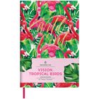 Записная книжка Greenwich Line "Vision. Tropicalbirds", А5, 80 листов. в клетку