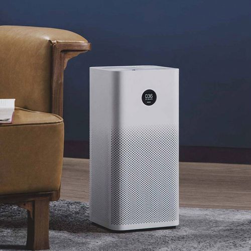 Очиститель воздуха Xiaomi Mi Air Purifier 2S, мощность 29 Вт, площадь помещения 37 м², белый / Очистители и увлажнители воздуха №3