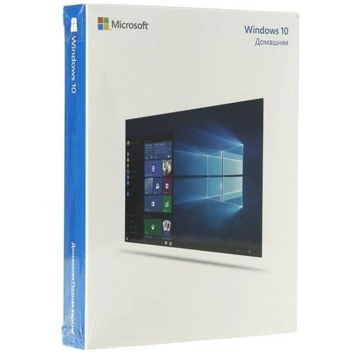 Программное обеспечение Microsoft Windows 10 Home, 32/64 бита, 1 пользователь, рус. / Операционные системы