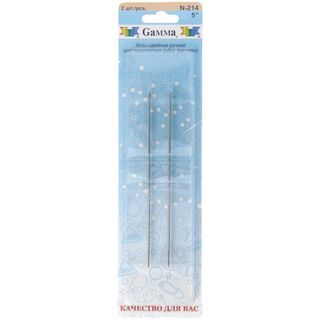Игла для прошивки Gamma N-214, 120 мм, 2 шт в упаковке / Товары для прошивки документов