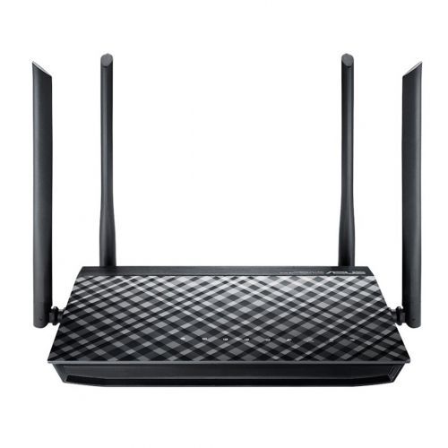Маршрутизатор ASUS RT-AC1200G+, 1200М, 1 WAN порт+4 LAN порта + 1 порт USB / Коммутатор, маршрутизаторы, модемы