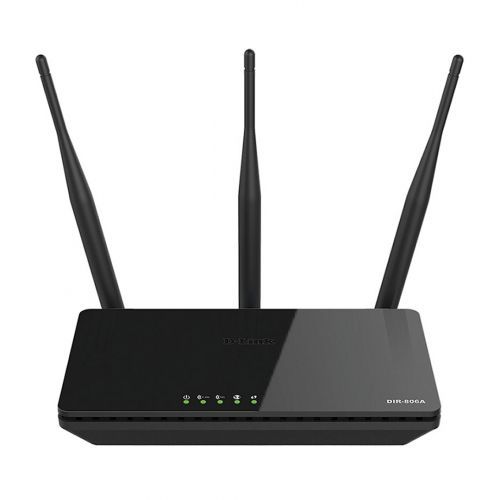 Маршрутизатор D-Link DIR-806A/RU/B1, 750М, 1 WAN порт + 4 LAN порта / Коммутатор, маршрутизаторы, модемы