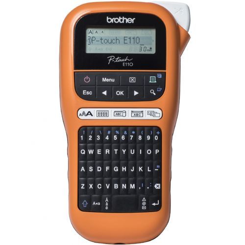 Ленточный принтер Brother PT-E110VP, переносный / Специализированые принтеры