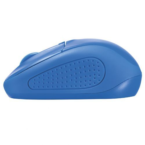 Мышь беспроводная оптическая Trust Primo, 4 кнопки, 1600 dpi, синяя / Мыши беспроводные №4