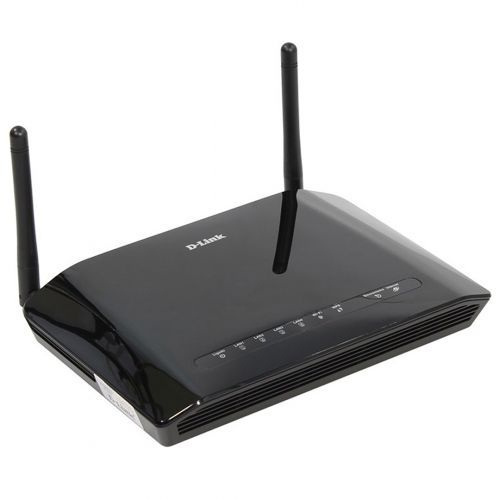Модем D-Link DSL-2740U/RA, беспроводной, ADSL2+роутер, черный / Коммутатор, маршрутизаторы, модемы №2