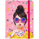 Записная книжка ArtSpace "Mixed", А6, 80 листов, на резинке, ассорти