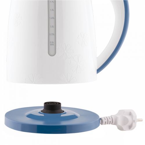 Электрический чайник Scarlett SC-EK18P44, 1,7 л, бело-синий / Чайники	 №4