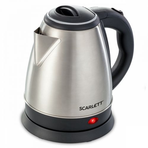 Электрический чайник Scarlett SC-EK21S40, 1,6 л, металл / Чайники oe.kz Электрический чайник Scarlett SC-EK21S40, 1,6 л, металл / Чайники