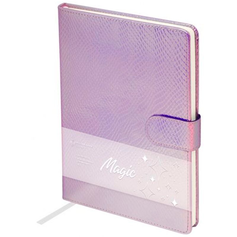 Ежедневник недатированный Greenwich Line "Magic", А5, 96 л, фиолетовый, тиснение фольгой / Ежедневники недатированные №2