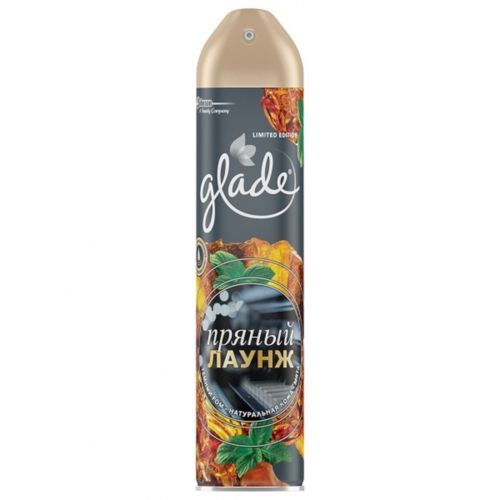 Освежитель воздуха Glade "Пряный лаунж", 300 мл / Освежители воздуха