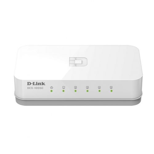 Коммутатор D-Link DES-1005C, настольный, 5 портов 10/100M RJ45, корпус пластик / Коммутатор, маршрутизаторы, модемы oe.kz Коммутатор D-Link DES-1005C, настольный, 5 портов 10/100M RJ45, корпус пластик / Коммутатор, маршрутизаторы, модемы