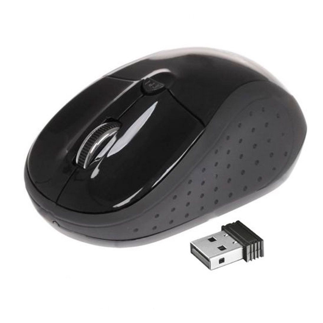 Мышь беспроводная оптическая Trust Primo, 4 кнопки, 1600 dpi, черная / Мыши беспроводные №2