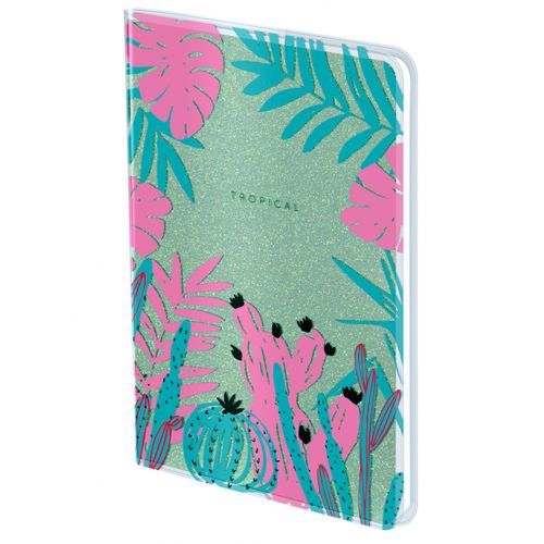 Записная книжка Greenwich Line "Tropical trend", B6, 80 листов, в клетку