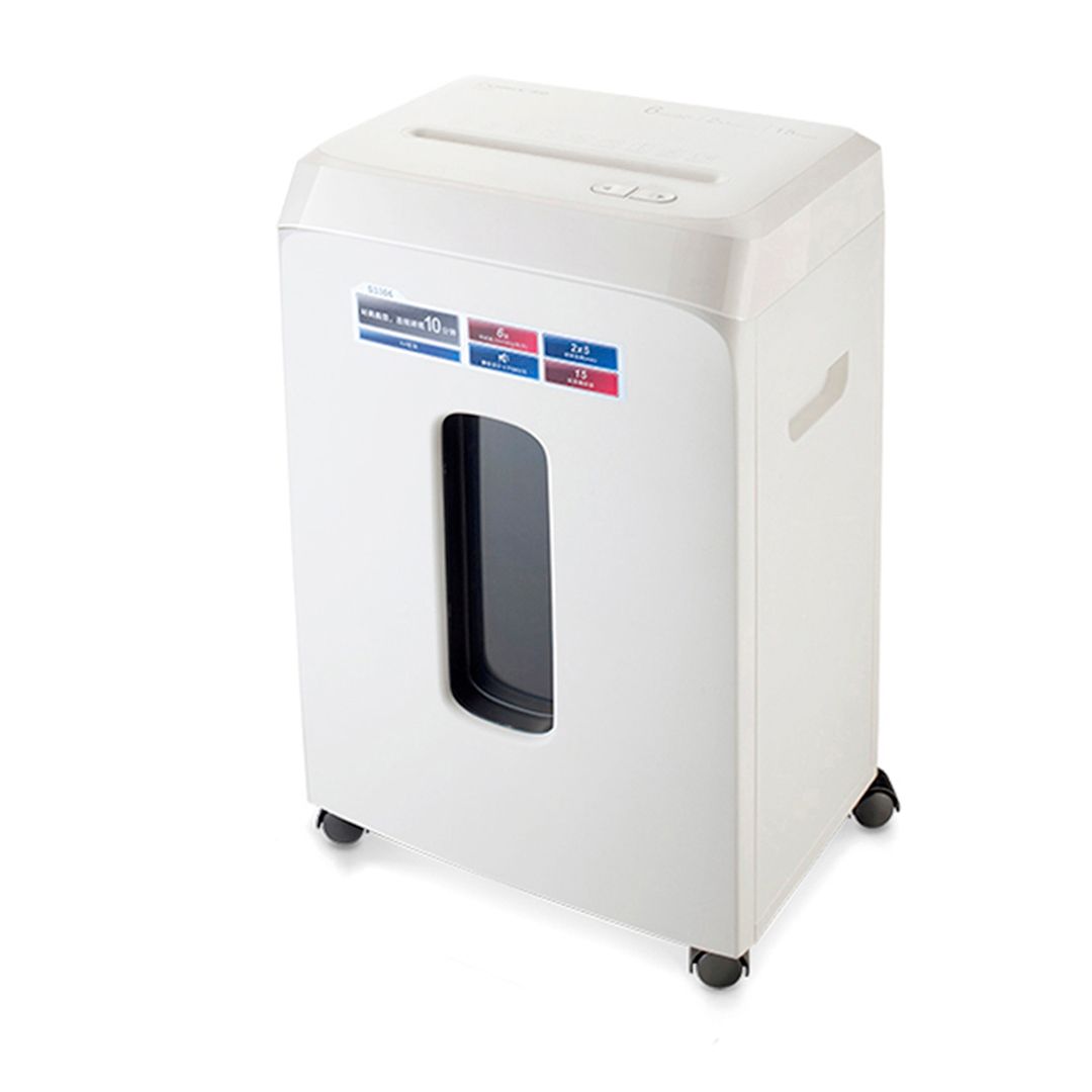 Уничтожитель документов Comix S3306, ("5" уровень секретности) 15 литров, 6 листов / Уничтожители документов