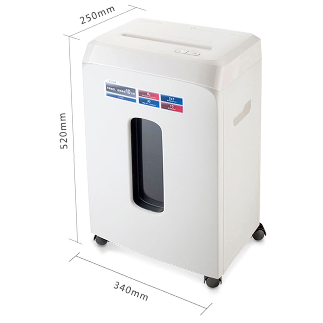 Уничтожитель документов Comix S3306, ("5" уровень секретности) 15 литров, 6 листов / Уничтожители документов №4