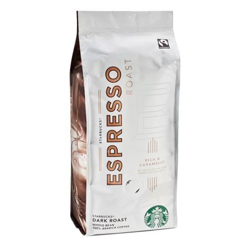 Кофе в зернах Starbucks "Espresso", темной обжарки, 250 гр / Кофе зерновой