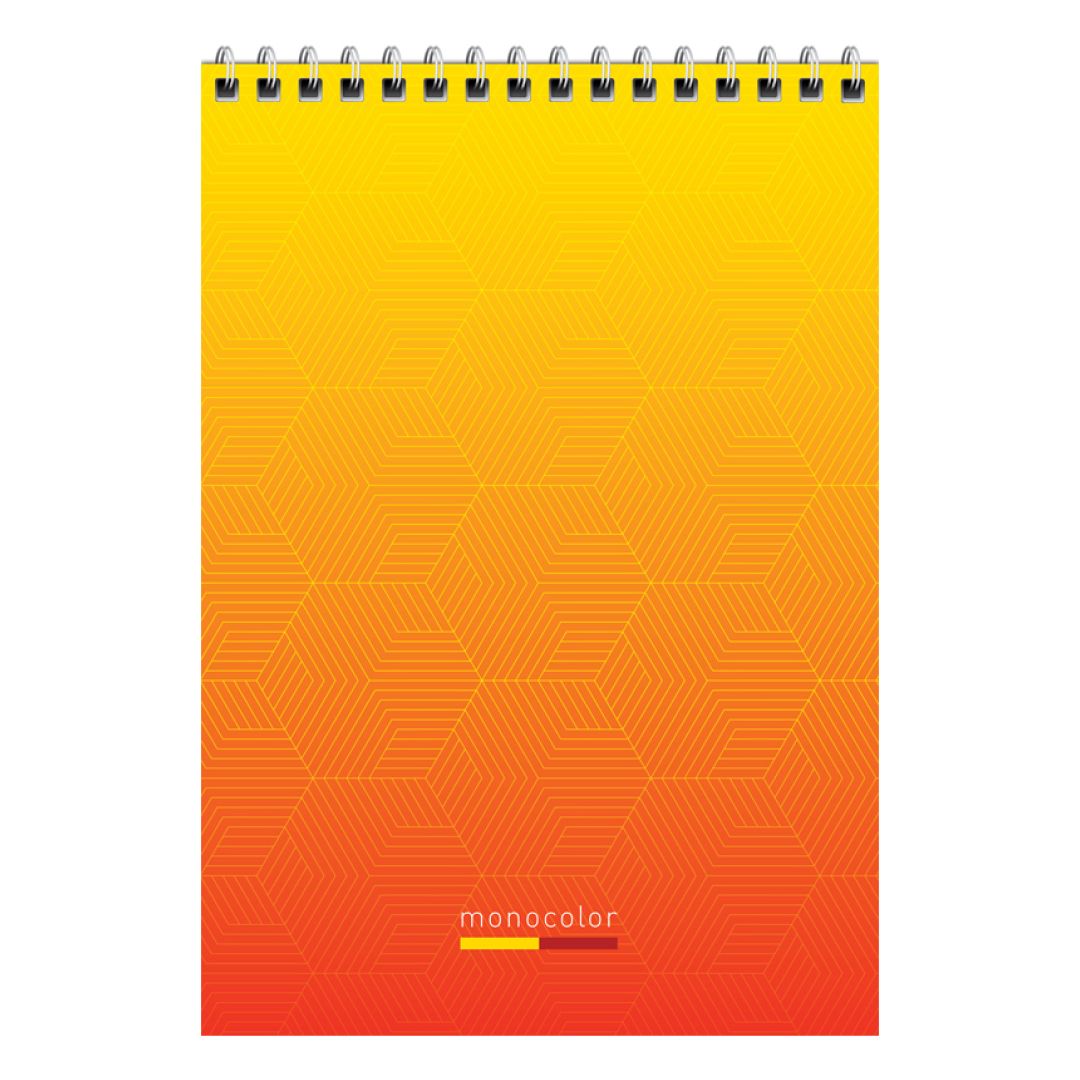 Блокнот ArtSpace "Моноколор. Simple modern" А5, 60 листов, на гребне, в клетку / Блокноты №2