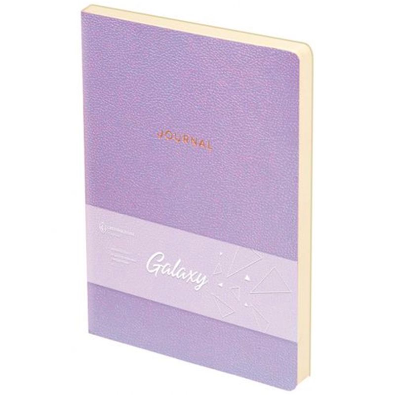 Ежедневник недатированный Greenwich Line "Galaxy", А5, 96 л, сиреневый, тиснение фольгой / Ежедневники недатированные №2