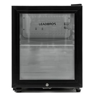 Кеңсеге арналған тоңазытқыш Leadbros BC 60J, 33л, 1 сөре, құлыппен, 440*420*490 мм, 15 кг, қара / Тоңазытқыштар