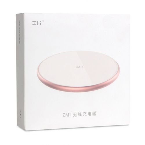 Беспроводное зарядное устройство Xiaomi ZMI, белое/розовое / Портативные зарядные устройства №3