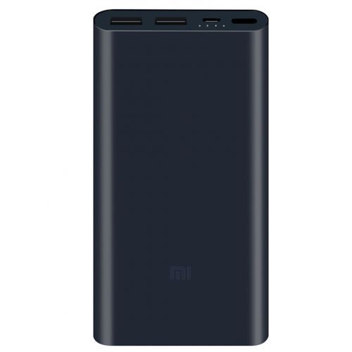 Портативное зарядное устройство Xiaomi Mi Power Bank, 10000 mAh, 1 USB*2.1A, темно-синее / Портативные зарядные устройства
