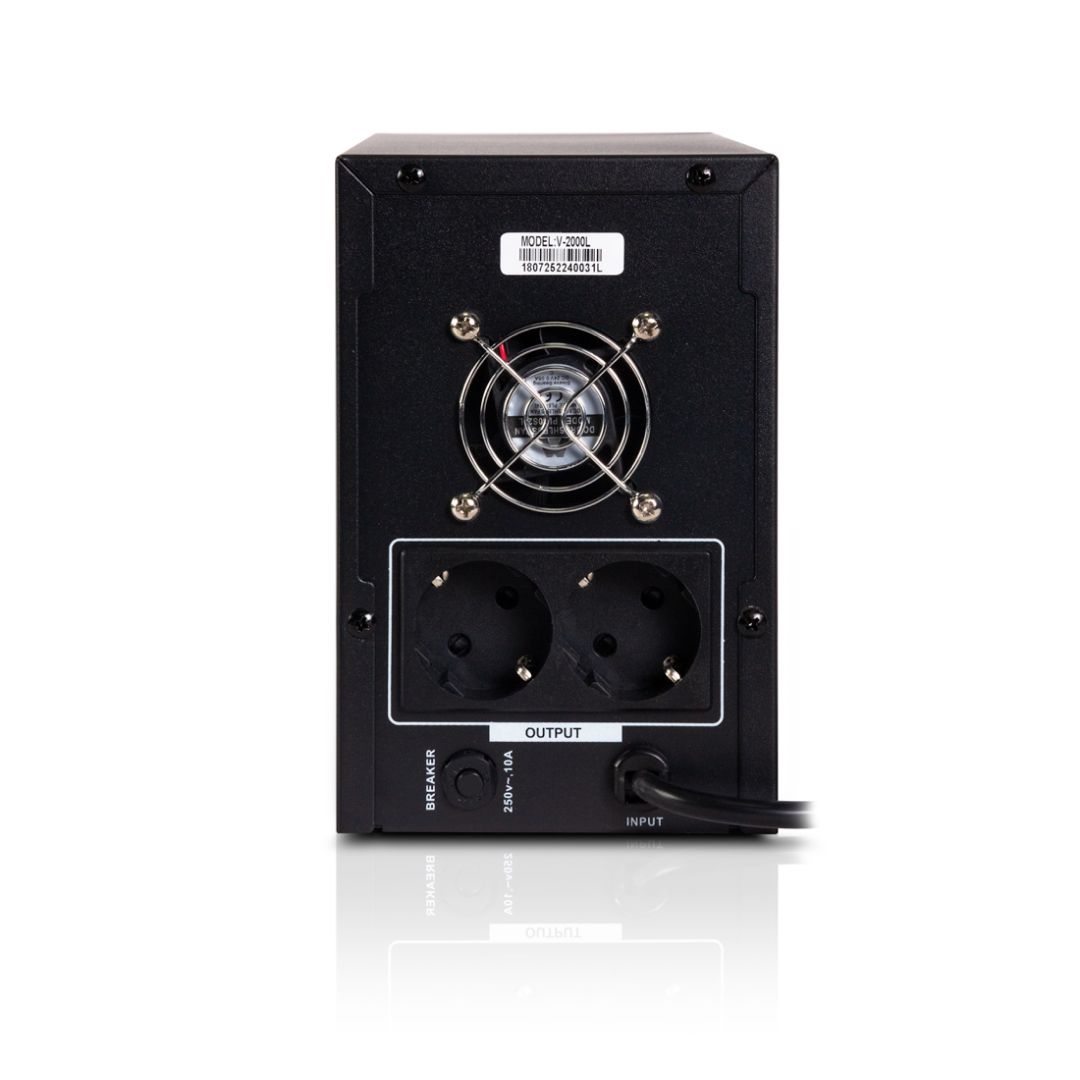 ИБП SVC V-2000-L, 2000ВА/1200Вт, черный / Источники бесперебойного питания №3