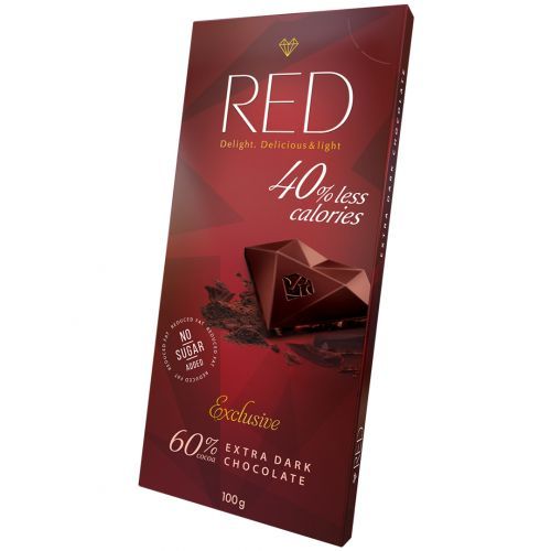 Шоколад темный RED "Экстра" 100 гр / Шоколад №2