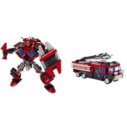 Игровой конструктор Ausini 25711 "Капитан. Роботы. Пожарная машина" / Конструкторы №2